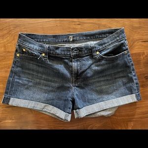 7 for all mankind shorts